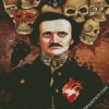 Creepy Alan Poe diamond painting