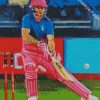 Cricket Match Art diamond painting