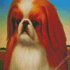 Cute Pekingese Dog diamond painting