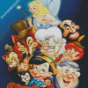 Disney Pinocchio Chararcters diamond painting