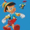 Disney Pinocchio And Jiminy Cricket diamond painting