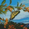 Eastern Tiger Swallowtail Butterfly diamond painting