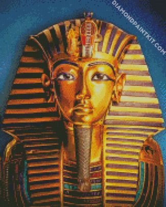 Egyptian Tutankhamun diamond painting