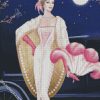 Elegant Deco Lady diamond painting