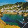 England Polperro diamond painting