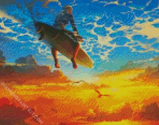 Fantasy Surfer diamond painting