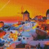 Greece Thira Santorini diamond painting