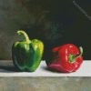 Green And Red Pepper diamond painting