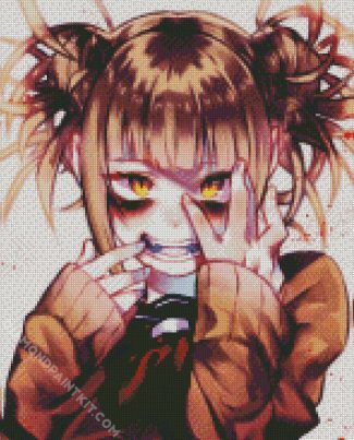 Himiko Toga Anime Girl diamond painting