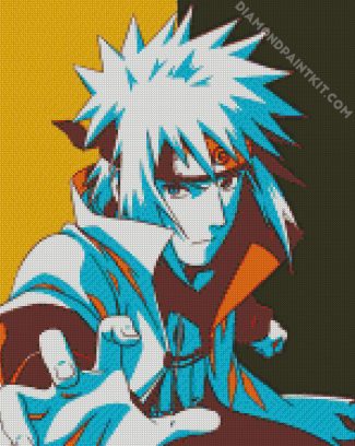 Illustration Minato Namikaze diamond painting