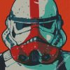 Illustration Stormtrooper diamond painting