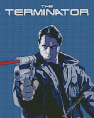 Illustration The Terminator diamond painting