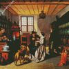 Interior Of Pharmacy Art diamond painting