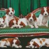 Irish Setters Dogs diamond painting