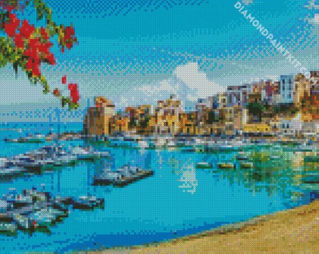 Italy Palermo Island diamond painting