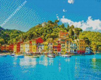 Italy Portofino diamond painting