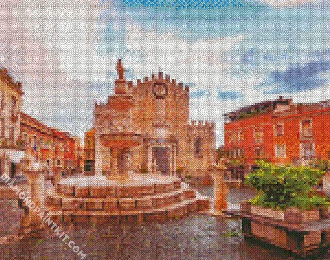 Italy Taormina diamond painting