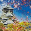 Japan Osaka Castle diamond painting