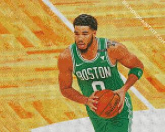 Jayson Tatum diamond painting