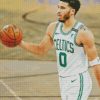 Jayson Tatum Player diamond painting