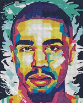 Jayson Tatum Pop Art diamond painting