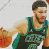 Jayson Tatum Basketball Player diamond painting