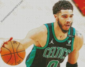 Jayson Tatum Basketball Player diamond painting