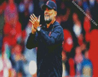 Jurgen Klopp Football diamond painting