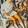 Kizette On The Balcony Lempicka diamond painting