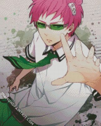 Kusuo Saiki Anime diamond painting