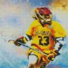 Lacrosse Player diamond painting