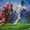 Lacrosse Players diamond painting