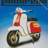 Lambretta Scooter diamond painting