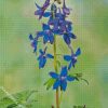 Larkspur Flowering Plant diamond painting