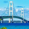 Mackinac Bridge diamond painting