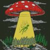 Magic Toadstool Alien diamond painting