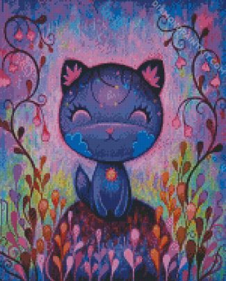 Magical Cat diamond painting