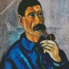 Man With Pipe diamond painting