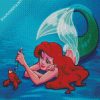 Mermaid And Sebastian diamond painting