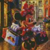 Minnie Mouse Shopping Day diamond painting