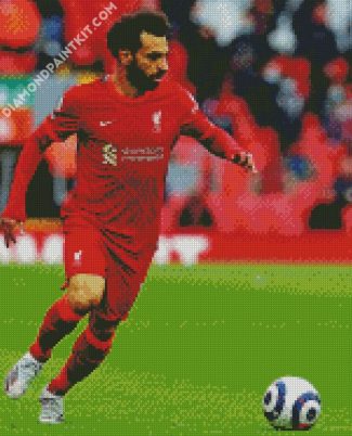 Mohamed Salah Player diamond painting