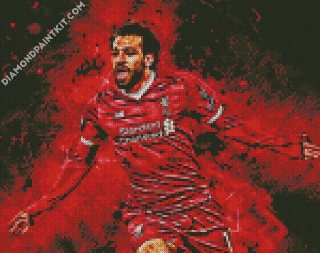 Mohamed Salah Player Art diamond painting