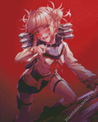 My Hero Academia Himiko Toga diamond painting