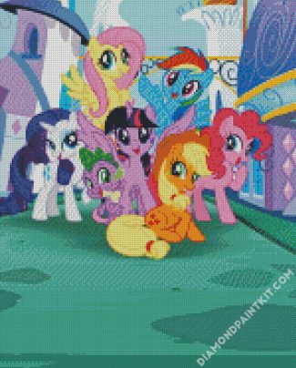 My Little Pony Animation diamond painting