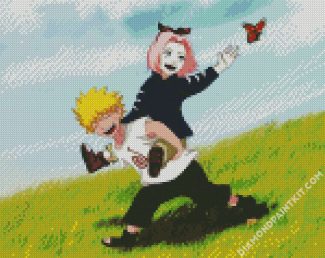 Naruto And Sakura diamond painting