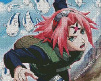 Naruto Sakura Haruno diamond painting