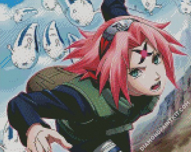 Naruto Sakura Haruno diamond painting