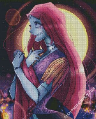 Nightmare Before Christmas Sally diamond painting