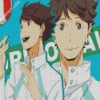 Oikawa Haikyuu Anime diamond painting