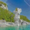 Ontario Flowerpot Island diamond painting